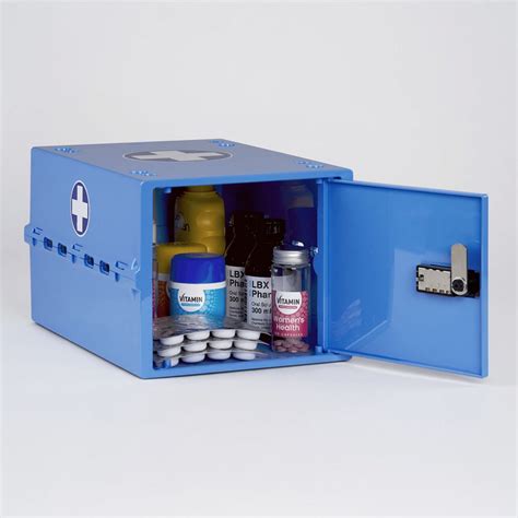 medicine lock box made of metal|lockable box for medicine.